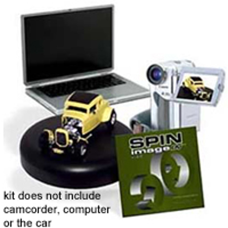 Kaidan 3D Object Imaging Kit, Complete QTVR 3-D Object Capture Solution for Video